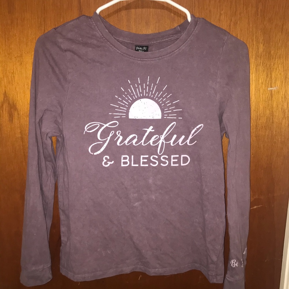 Vibe N' purple long sleeves shirt